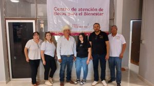 INAUGURACIÓN DEL CENTRO DE BECAS PARA EL BIENESTAR EN EL MUNICIPIO