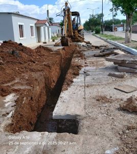 REPARACIÓN DE DRENAJE EN EL BULEVAR LAMPAZOS