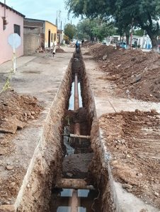 REEMPLAZO DE TUBERÍA DE DRENAJE EN CALLE LAMPAZOS